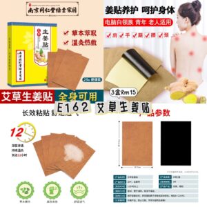 E162 艾草生姜贴（3盒）