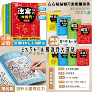 E356 迷宫游戏大挑战 （4本）