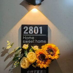 感应式洗墙灯（充电款-黄灯)