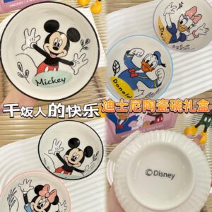 迪士尼陶瓷碗礼盒(4个）