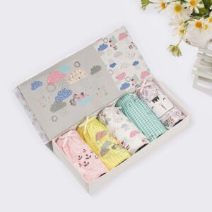 A163 女童纯棉三角内裤 （5件/盒）