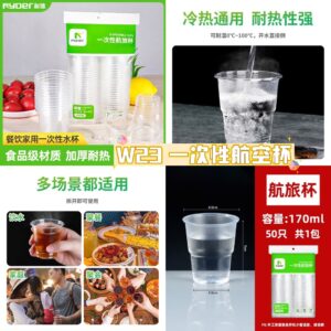 W23 一次性航空杯（100个）