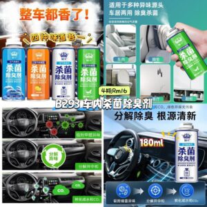 B293 车内杀菌除臭剂 （4款各1）