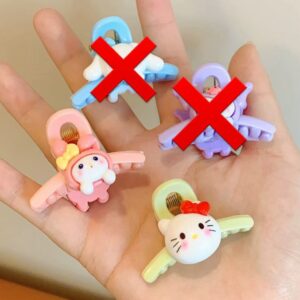 抓夹（2个-粉色&绿色）