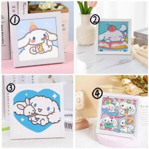 卡通钻石画（1副）**款式自行备注