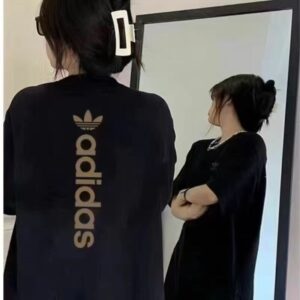 K786 潮牌三叶宽松纯棉T恤