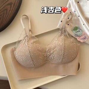 无痕无钢圈内衣（浅杏色-L码）