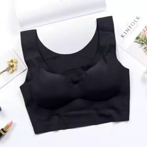 无痕无钢圈内衣（黑色-M码）