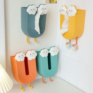 彩虹壁挂纸巾盒