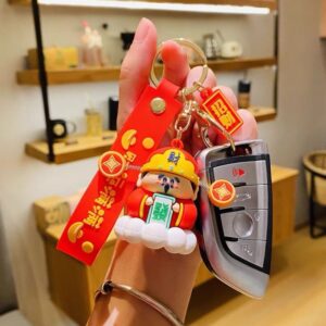 P241 财神爷可爱挂件