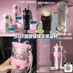B113 高颜值吸管保温杯