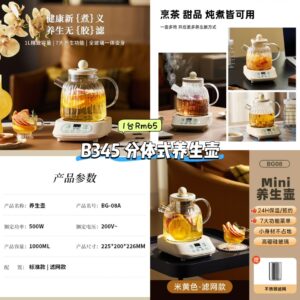 B345 分体式养生壶