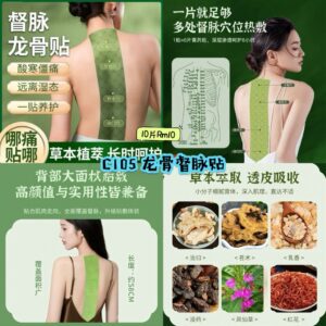 C105 龙骨督脉贴 (10片)