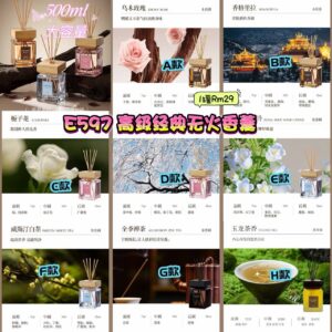 E597 高级经典无火香薰 （1罐500ml）