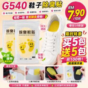 G540鞋子除臭贴（10包）